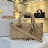 Dior Medium Lady D-Joy Bag Nude For Women 8,7in/22cm