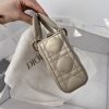 Dior Medium Lady D-Joy Bag Light Brown For Women 8,7in/22cm