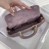Dior Medium Lady D-Joy Bag Purple For Women 8,7in/22cm