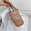 Dior Medium Lady D-Joy Bag Pink For Women 8,7in/22cm