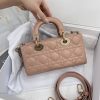 Dior Medium Lady D-Joy Bag Pink For Women 8,7in/22cm