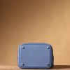 Hermes Picotin Lock 18 Blue Bag For Women, Women's Handbags 7.1in/18cm