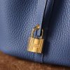 Hermes Picotin Lock 18 Blue Bag For Women, Women's Handbags 7.1in/18cm