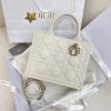 Dior Small Book Tote Bag White For Women 10,4in/26,5cm M1325OWHP_M030