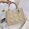 Dior Small Book Tote Bag Beige For Women 10,4in/26,5cm M1325OWHP_M51U