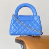 Chanel Kelly Bag Blue For Women 5,1in/13cm