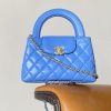 Chanel Kelly Bag Blue For Women 5,1in/13cm