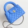 Chanel Kelly Bag Blue For Women 5,1in/13cm