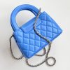 Chanel Kelly Bag Blue For Women 5,1in/13cm