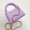 Chanel Kelly Bag Purple For Women 5,1in/13cm