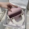 Dior Mini Lady Bag Pink For Women 6,7in/17cm