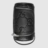 Gucci Jumbo GG Small Toiletry Case Black For Men 9.4 in/ 24 cm 739378 AABY0 1000