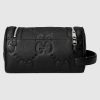 Gucci Jumbo GG Small Toiletry Case Black For Men 9.4 in/ 24 cm 739378 AABY0 1000