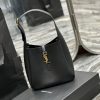 Saint Laurent Le 5 A 7 Soft Small Black/Yellow/Burgundy For Women‎ 9in/23cm 713938AAAUQ1000