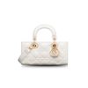 Dior Medium Lady D-Joy Bag White For Women 8,7in/22cm