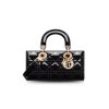 Dior Medium Lady D-Joy Bag Black For Women 8,7in/22cm
