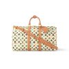 Louis Vuitton Keepall Bandoulière 45 Bag Beige For Men 17,7in/45cm M25233