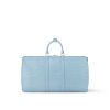 Louis Vuitton Keepall Bandoulière 50 Bag Blue For Men 19,7in/50cm M24949