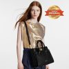 [True-to-ORIGINAL] Louis Vuitton On My Side Black For Women 12in/30.5cm M53826