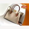 [True-to-ORIGINAL] Louis Vuitton On My Side MM Tote Bag Grey For Women 12in/31cm M53825