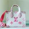 Louis Vuitton OnTheGo PM Bag Pink For Women 9.8in/25cm M22976
