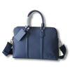 Takeoff Briefcase Aerogram Navy Blue For Men 15.4in/39cm M21440