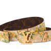 Louis Vuitton Tag 40mm Reversible Belt Beige For Men M8639U