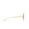 Louis Vuitton My LV Chain Round Sunglasses Gold For Women Z1650W