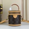 Louis Vuitton Nano Cannes Handbags Brown For Women 14.5cm / 5.7in M82952