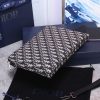 Dior Oblique Jacquard Pouch Black/BeigeFor Women 12in/30cm CD 2OBCA251YSE_H03E
