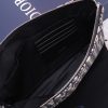 Dior Oblique Jacquard Pouch Black/BeigeFor Women 12in/30cm CD 2OBCA251YSE_H03E