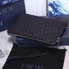 Dior Oblique Jacquard Pouch Black/BeigeFor Women 12in/30cm CD 2OBCA251YSE_H03E