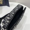Dior Safari Messenger Bag Black For Women 8.5in/22cm 1ESPO206YKY_H27E