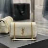 Saint Laurent Jamie Small Chain Bag White For Women, Women's Bags 7.8in/20cm YSL
