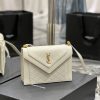 Saint Laurent Gaby Mini Satchel White For Women, Women's Bags 7.9in/20cm YSL 6855741EL079207