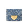 Louis Vuitton Victorine Wallet Blue For Women 4.7 Inches/ 12 Cm M82959