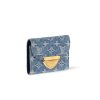 Louis Vuitton Victorine Wallet Blue For Women 4.7 Inches/ 12 Cm M82959