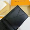 Louis Vuitton Multiple Wallet Damier Graphite For Men, Men's Wallet 4.5in/11.5cm LV