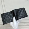 Louis Vuitton Multiple Wallet Damier Graphite For Men, Men's Wallet 4.5in/11.5cm LV